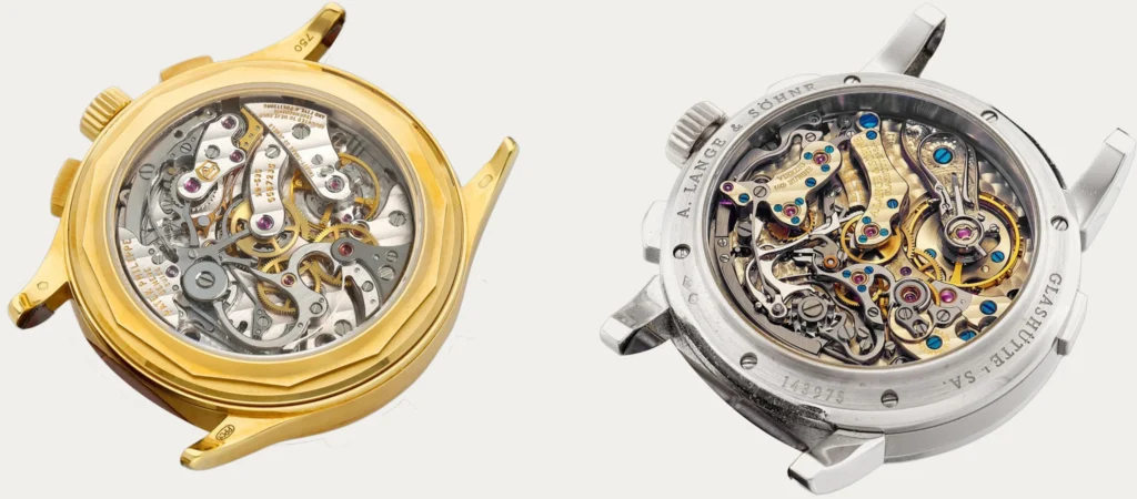 Common Material Checks. Patek Philippe v A. Lange & Söhne: Chronographs