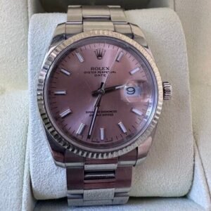 Rolex Oyster Perpetual Date Pink Ref.115234