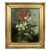 Bouquet de fleurs, huile sur toile XIXe